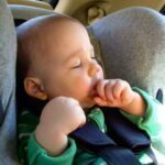 How to Burp a Baby in a Car Seat